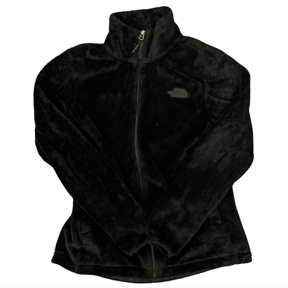 TNF The North Face black Osito Fuzzy Jacket Small Women's - Picture 1 of 8